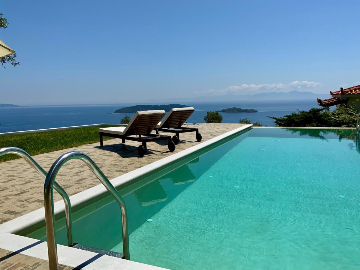 Villa Azure Katsaros  外观 照片
